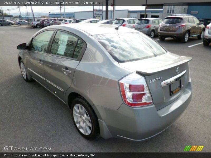 Magnetic Gray Metallic / Charcoal 2012 Nissan Sentra 2.0 S