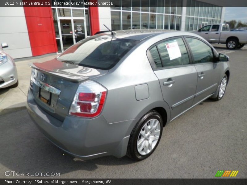 Magnetic Gray Metallic / Charcoal 2012 Nissan Sentra 2.0 S