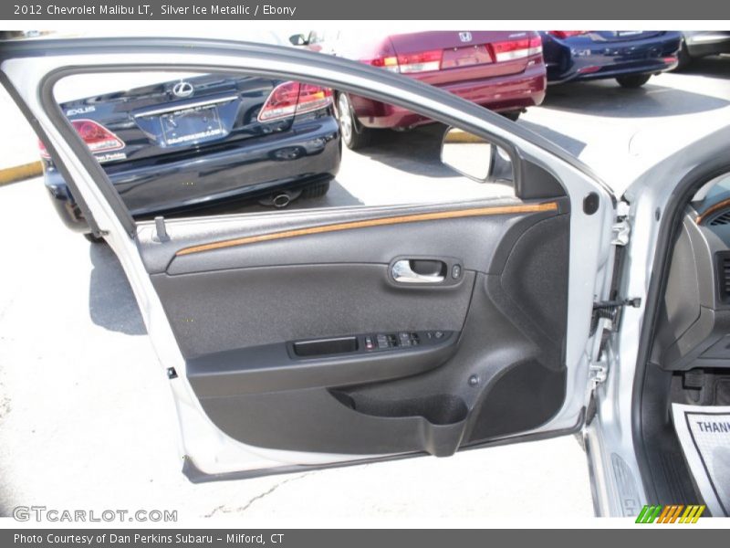 Silver Ice Metallic / Ebony 2012 Chevrolet Malibu LT