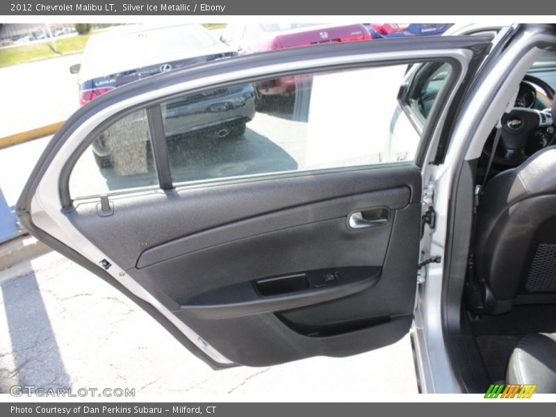 Silver Ice Metallic / Ebony 2012 Chevrolet Malibu LT