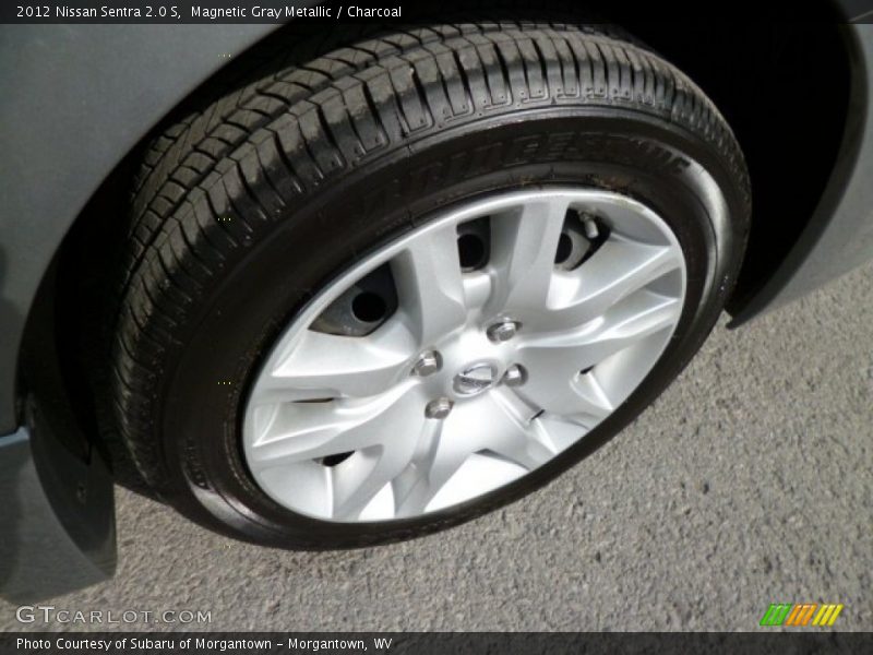 Magnetic Gray Metallic / Charcoal 2012 Nissan Sentra 2.0 S