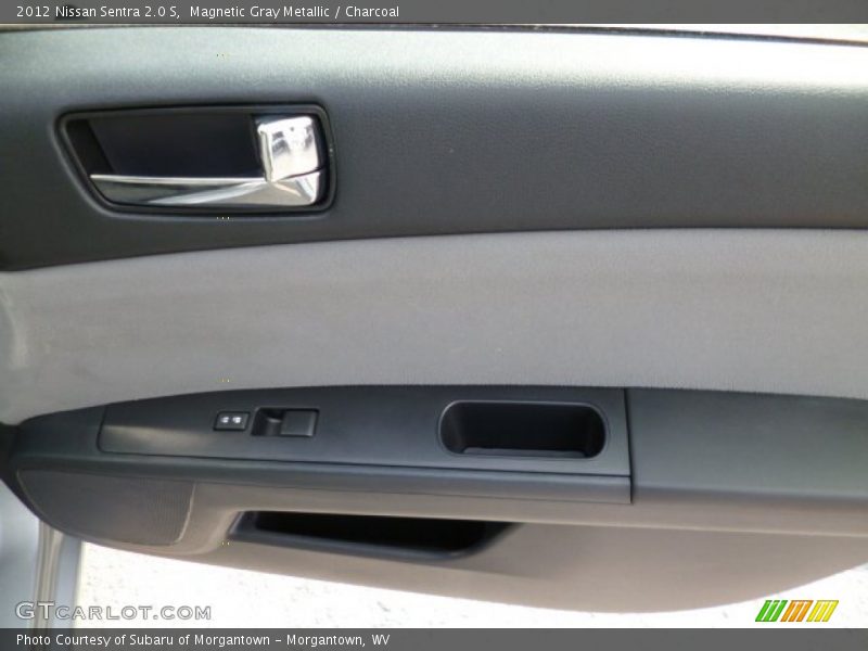 Magnetic Gray Metallic / Charcoal 2012 Nissan Sentra 2.0 S