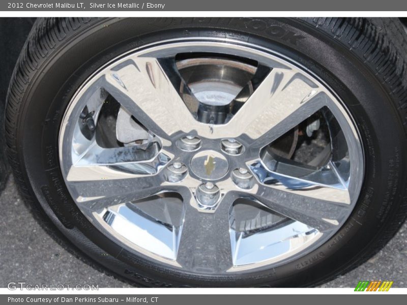 Silver Ice Metallic / Ebony 2012 Chevrolet Malibu LT