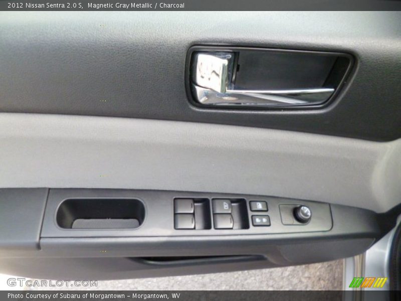 Magnetic Gray Metallic / Charcoal 2012 Nissan Sentra 2.0 S
