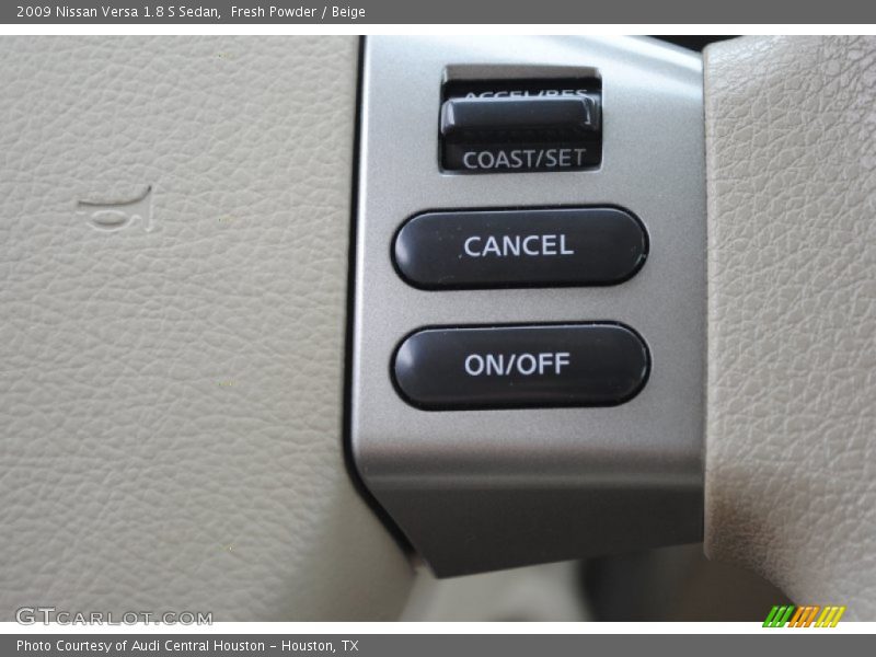 Fresh Powder / Beige 2009 Nissan Versa 1.8 S Sedan