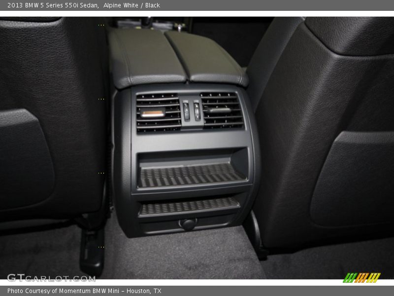 Alpine White / Black 2013 BMW 5 Series 550i Sedan