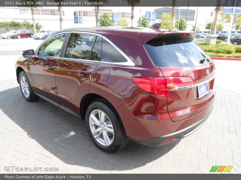 Basque Red Pearl II / Parchment 2013 Acura RDX AWD