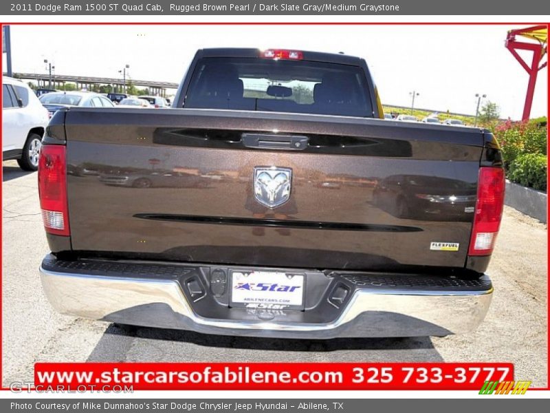 Rugged Brown Pearl / Dark Slate Gray/Medium Graystone 2011 Dodge Ram 1500 ST Quad Cab