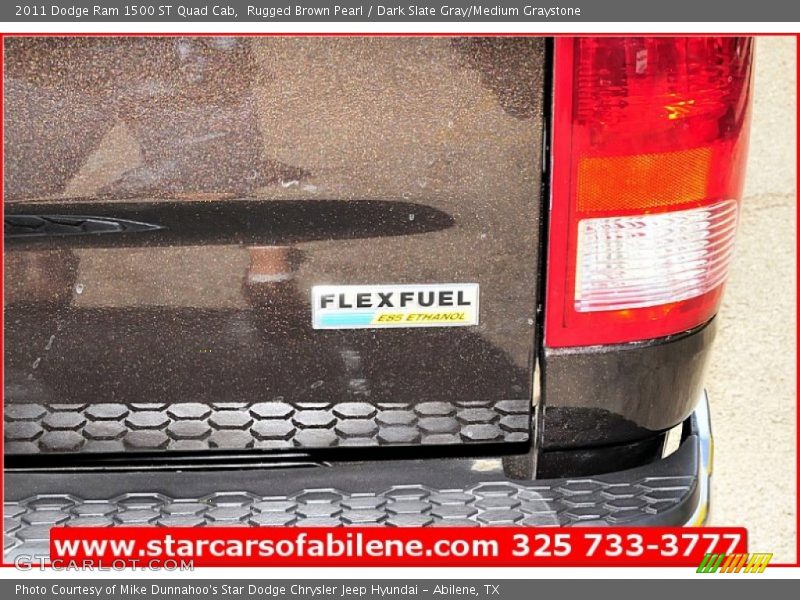 Rugged Brown Pearl / Dark Slate Gray/Medium Graystone 2011 Dodge Ram 1500 ST Quad Cab