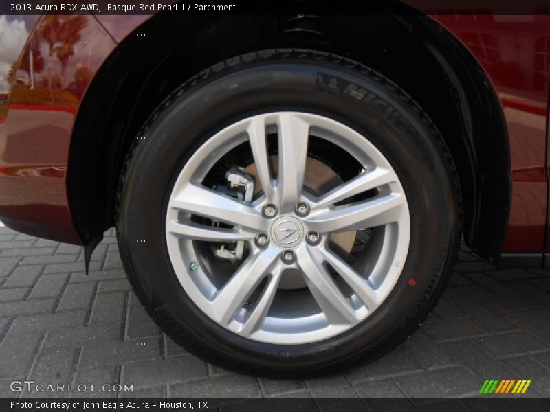 Basque Red Pearl II / Parchment 2013 Acura RDX AWD