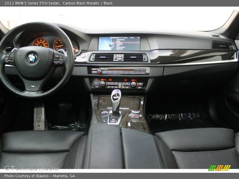 Dashboard of 2011 5 Series 550i Sedan
