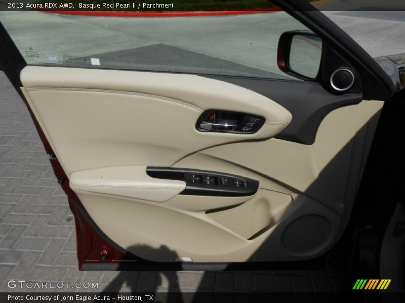 Basque Red Pearl II / Parchment 2013 Acura RDX AWD