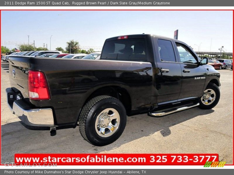 Rugged Brown Pearl / Dark Slate Gray/Medium Graystone 2011 Dodge Ram 1500 ST Quad Cab