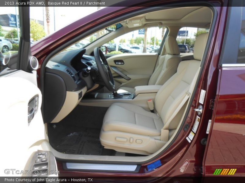 Basque Red Pearl II / Parchment 2013 Acura RDX AWD