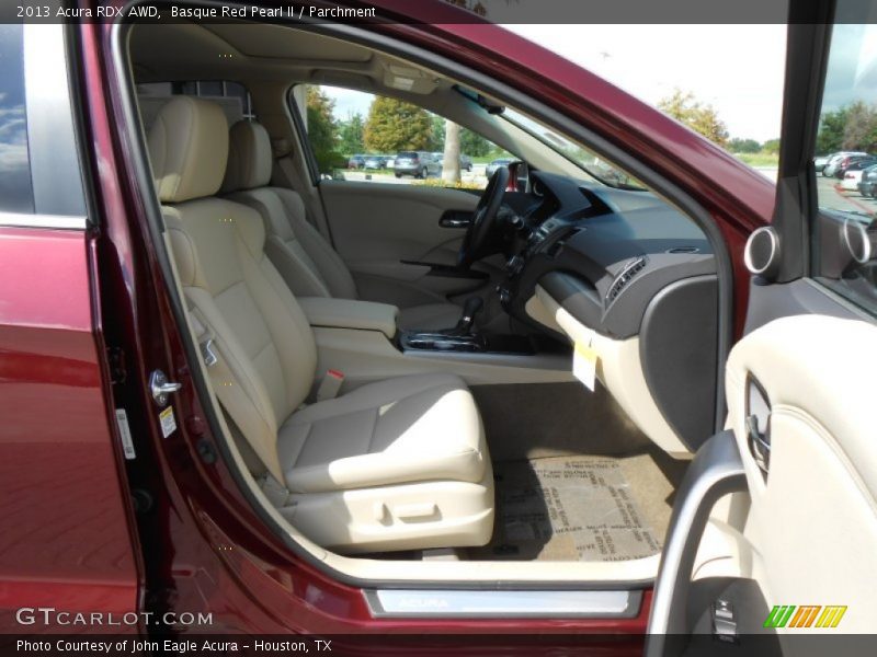 Basque Red Pearl II / Parchment 2013 Acura RDX AWD