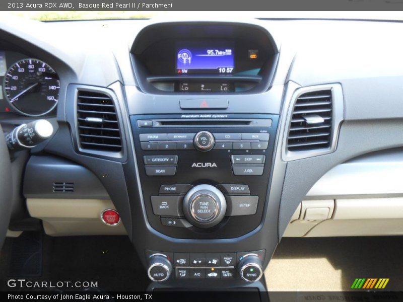 Basque Red Pearl II / Parchment 2013 Acura RDX AWD
