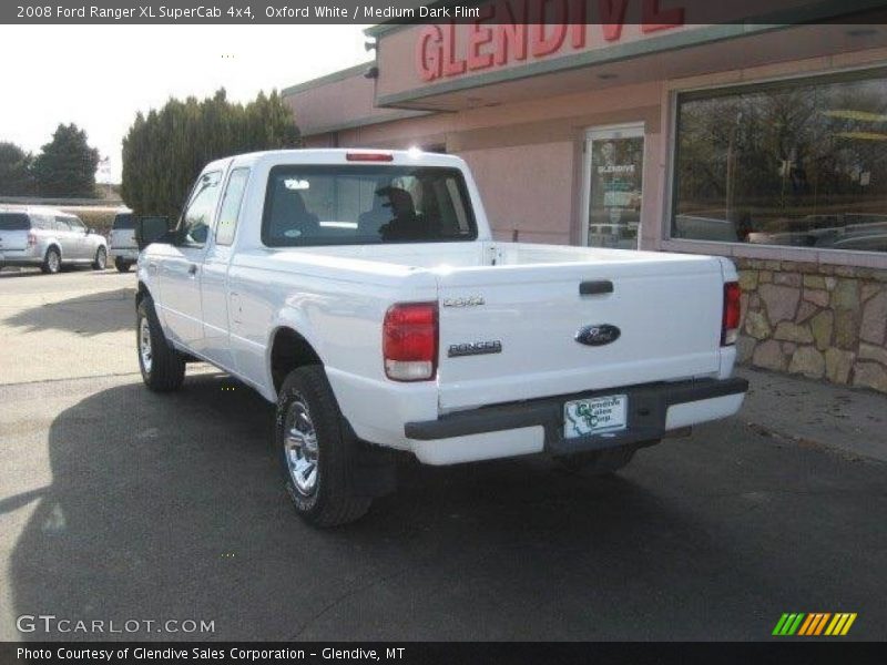 Oxford White / Medium Dark Flint 2008 Ford Ranger XL SuperCab 4x4