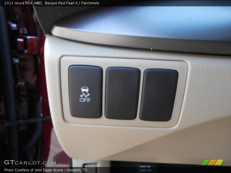 Basque Red Pearl II / Parchment 2013 Acura RDX AWD