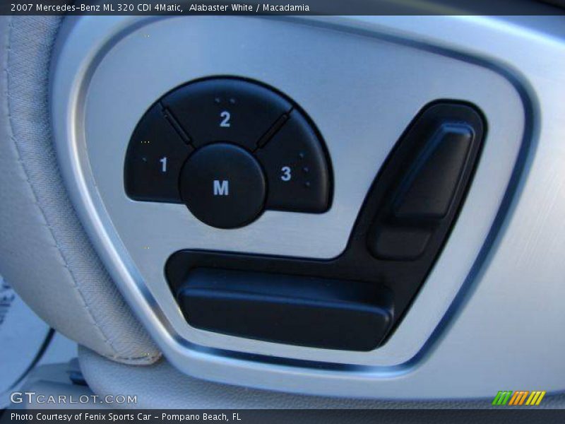 Alabaster White / Macadamia 2007 Mercedes-Benz ML 320 CDI 4Matic