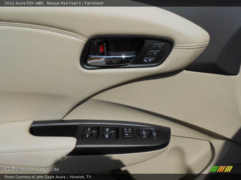 Basque Red Pearl II / Parchment 2013 Acura RDX AWD