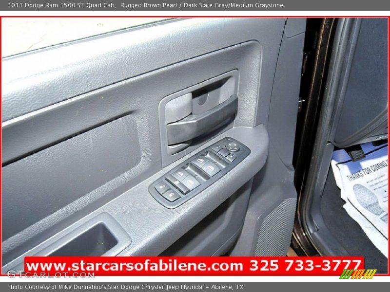 Rugged Brown Pearl / Dark Slate Gray/Medium Graystone 2011 Dodge Ram 1500 ST Quad Cab