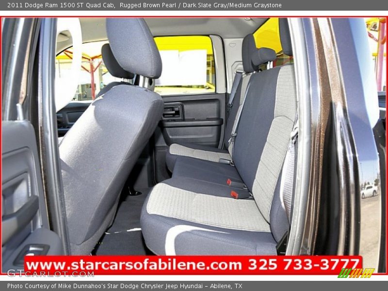 Rugged Brown Pearl / Dark Slate Gray/Medium Graystone 2011 Dodge Ram 1500 ST Quad Cab