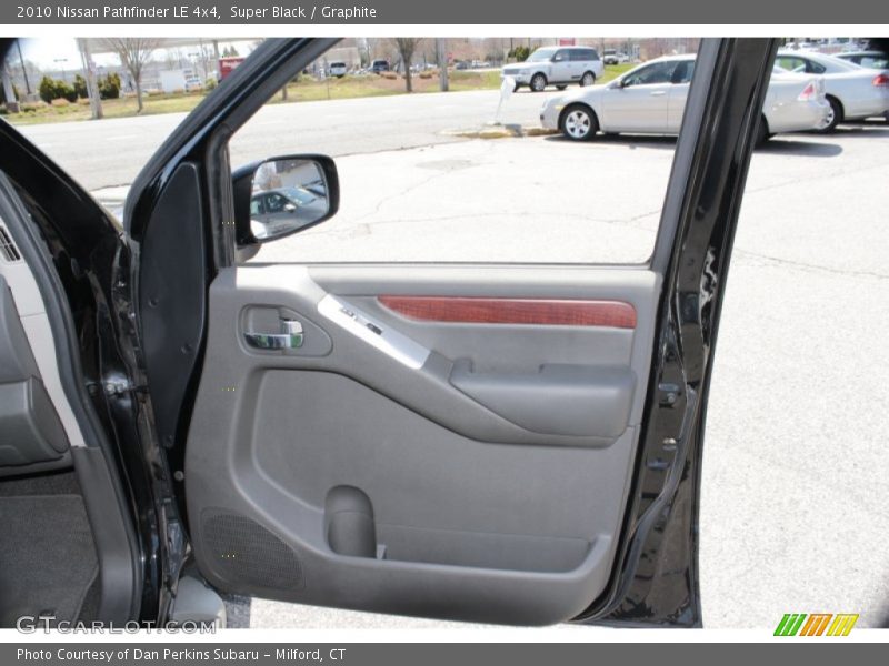 Super Black / Graphite 2010 Nissan Pathfinder LE 4x4