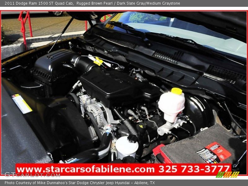 Rugged Brown Pearl / Dark Slate Gray/Medium Graystone 2011 Dodge Ram 1500 ST Quad Cab