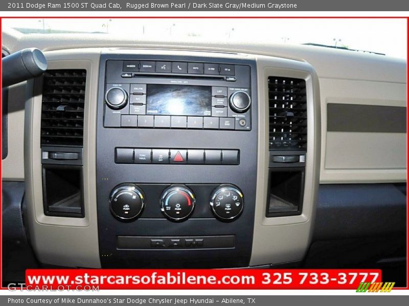 Rugged Brown Pearl / Dark Slate Gray/Medium Graystone 2011 Dodge Ram 1500 ST Quad Cab