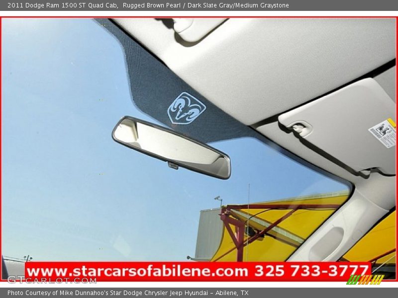 Rugged Brown Pearl / Dark Slate Gray/Medium Graystone 2011 Dodge Ram 1500 ST Quad Cab