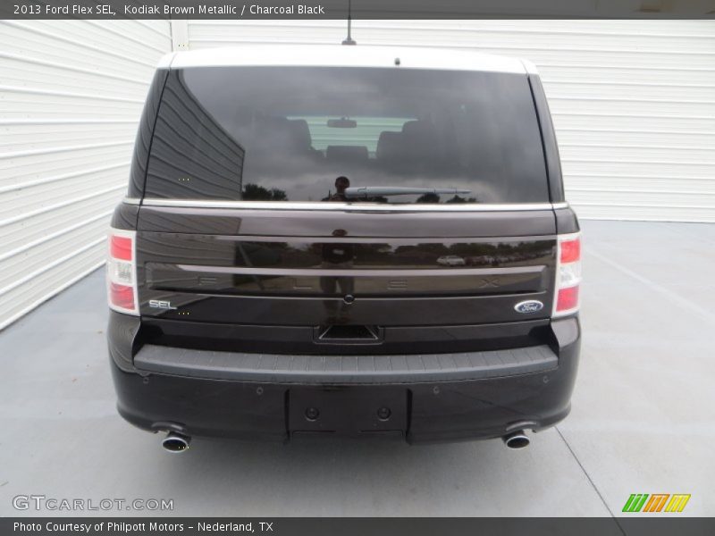 Kodiak Brown Metallic / Charcoal Black 2013 Ford Flex SEL