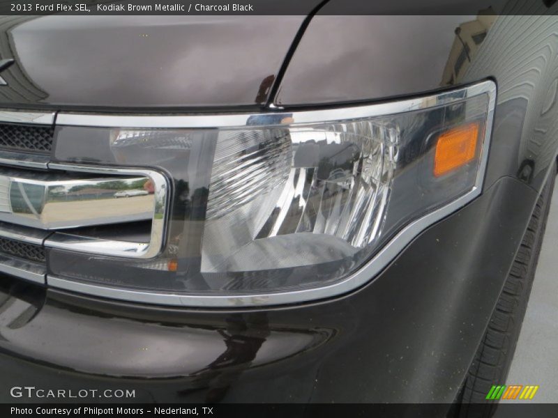 Kodiak Brown Metallic / Charcoal Black 2013 Ford Flex SEL