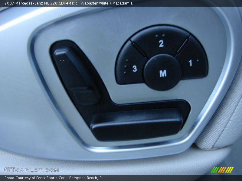Alabaster White / Macadamia 2007 Mercedes-Benz ML 320 CDI 4Matic