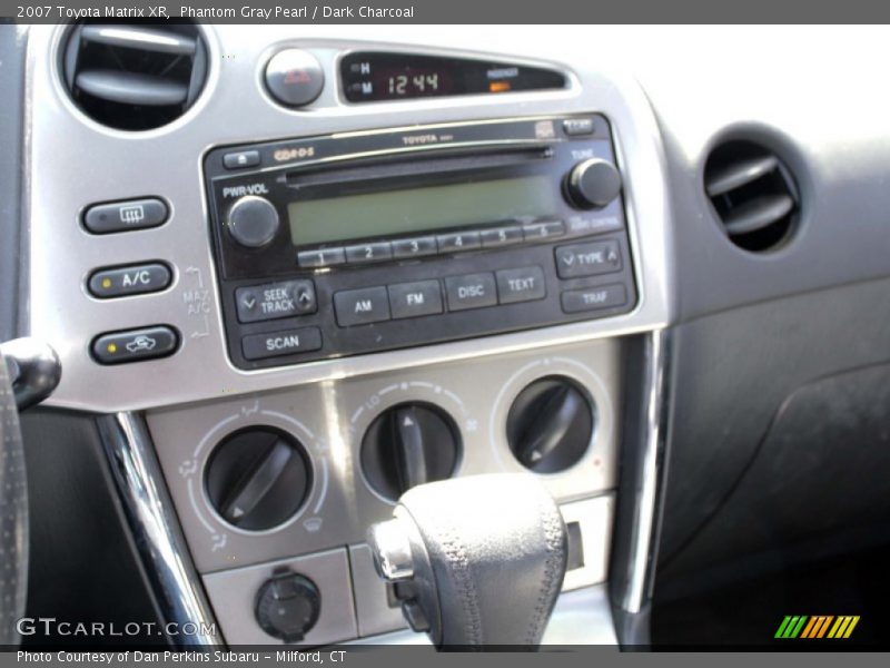 Phantom Gray Pearl / Dark Charcoal 2007 Toyota Matrix XR