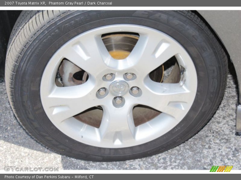 Phantom Gray Pearl / Dark Charcoal 2007 Toyota Matrix XR