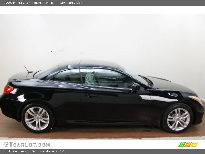 Black Obsidian / Stone 2009 Infiniti G 37 Convertible