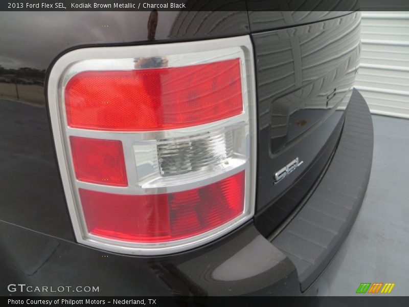 Kodiak Brown Metallic / Charcoal Black 2013 Ford Flex SEL