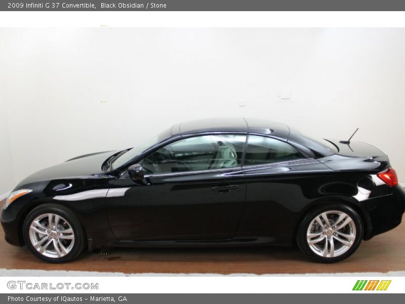 Black Obsidian / Stone 2009 Infiniti G 37 Convertible