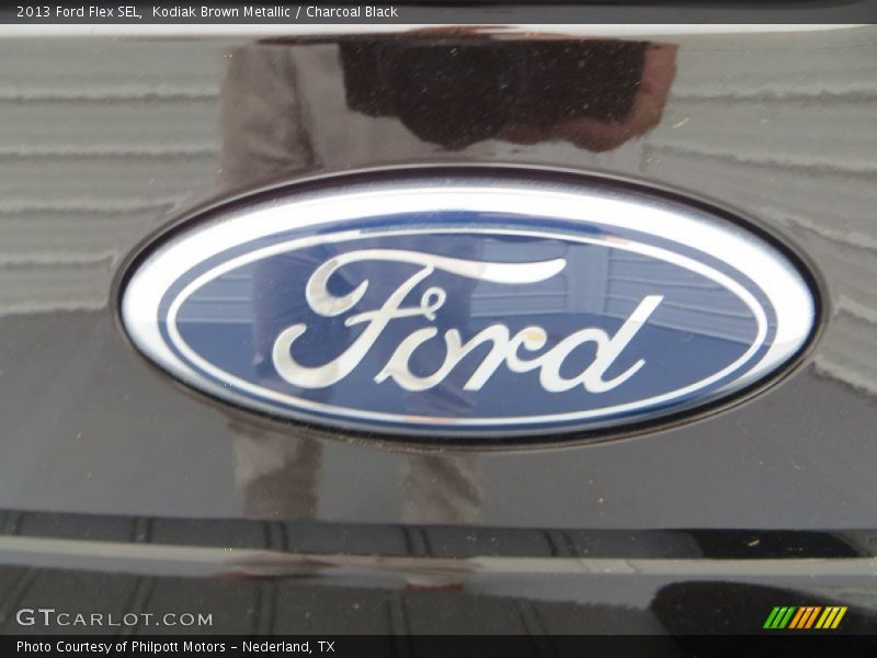 Kodiak Brown Metallic / Charcoal Black 2013 Ford Flex SEL