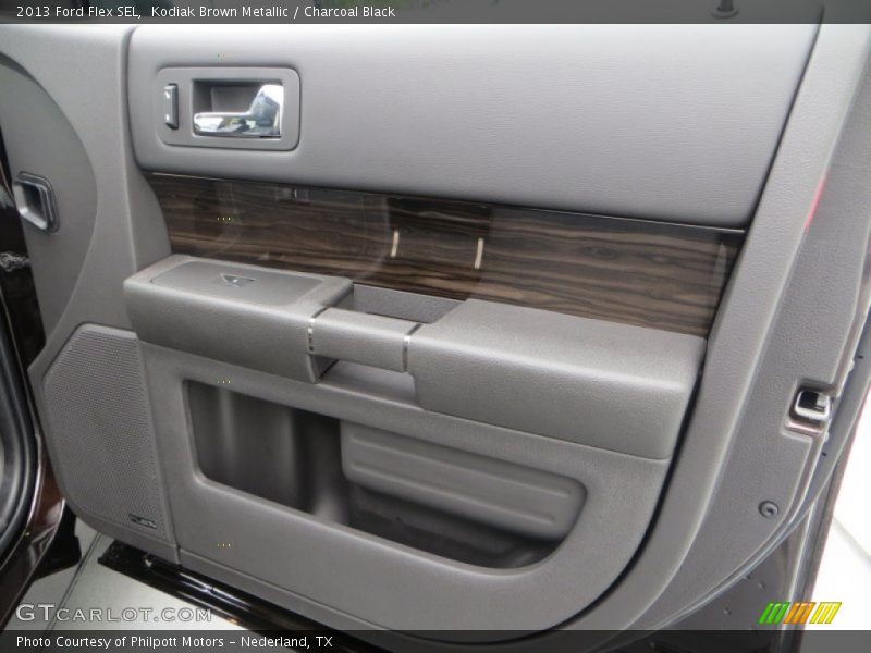 Kodiak Brown Metallic / Charcoal Black 2013 Ford Flex SEL