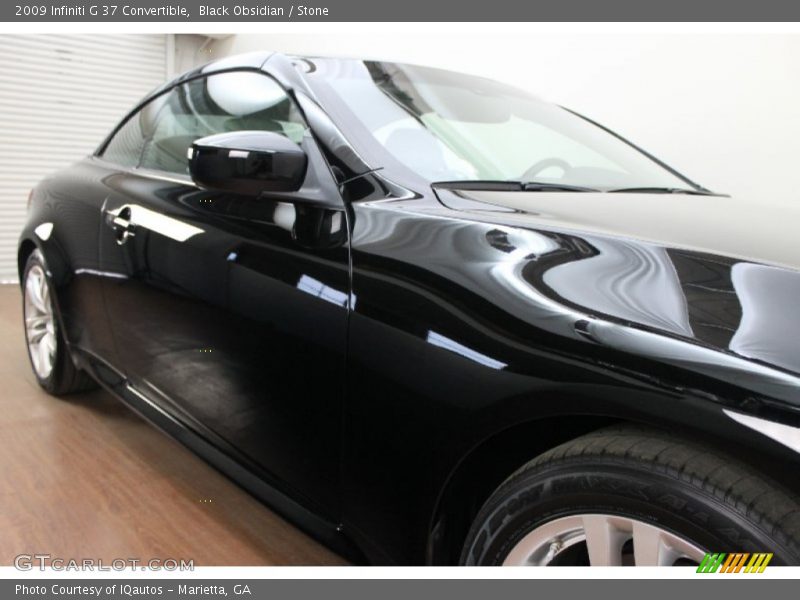 Black Obsidian / Stone 2009 Infiniti G 37 Convertible