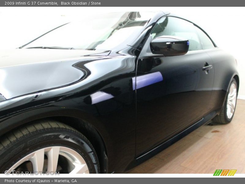 Black Obsidian / Stone 2009 Infiniti G 37 Convertible