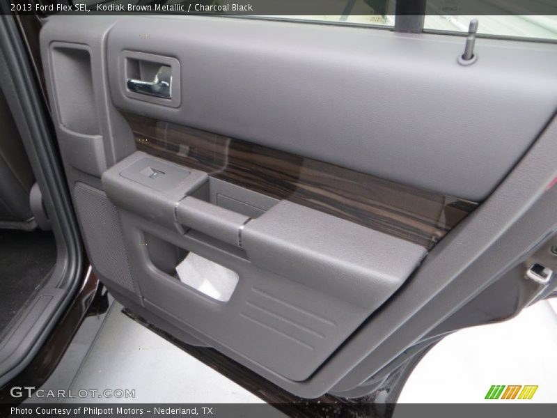 Kodiak Brown Metallic / Charcoal Black 2013 Ford Flex SEL