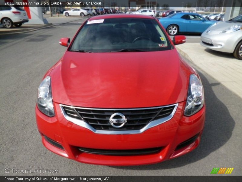 Red Alert / Charcoal 2011 Nissan Altima 2.5 S Coupe