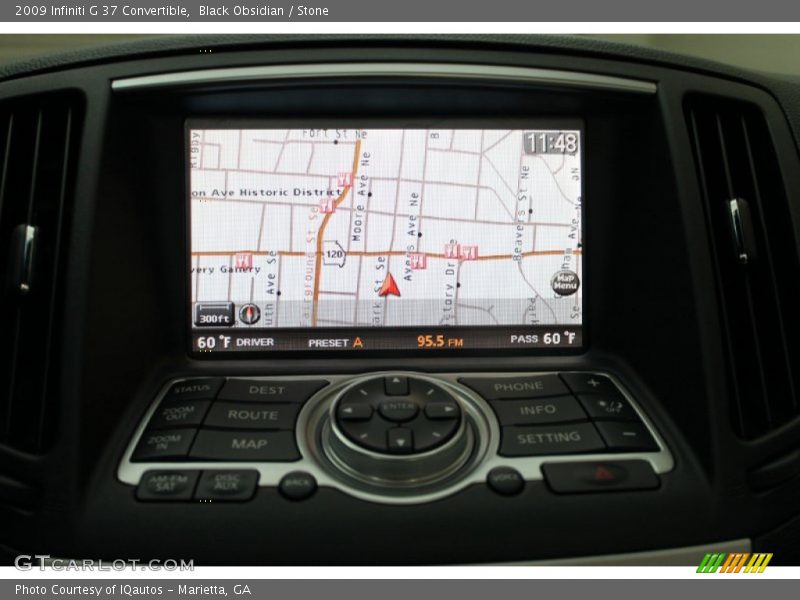 Black Obsidian / Stone 2009 Infiniti G 37 Convertible