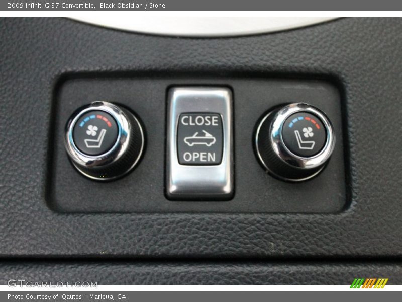 Black Obsidian / Stone 2009 Infiniti G 37 Convertible