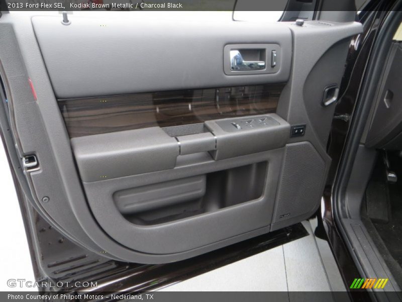 Kodiak Brown Metallic / Charcoal Black 2013 Ford Flex SEL