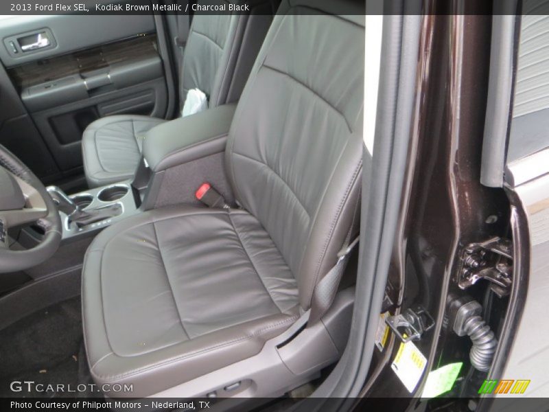 Kodiak Brown Metallic / Charcoal Black 2013 Ford Flex SEL