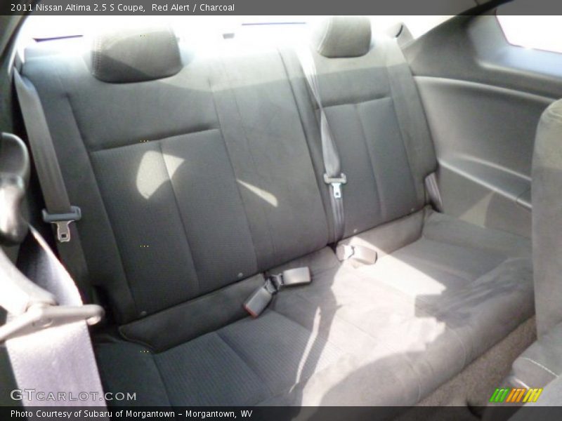 Red Alert / Charcoal 2011 Nissan Altima 2.5 S Coupe