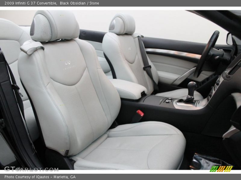 Black Obsidian / Stone 2009 Infiniti G 37 Convertible